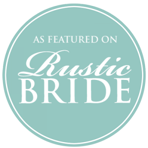 As Featured on Rustic Bride