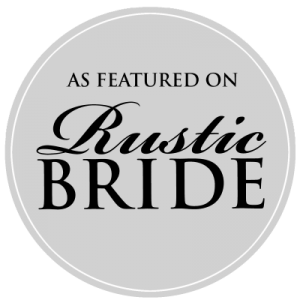 As Featured on Rustic Bride